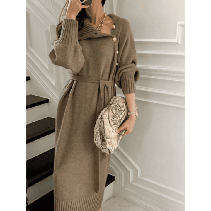Levoire | Pull Long Col Roulé Viviana Pour Femmes