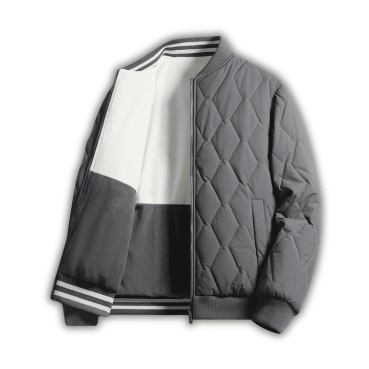 Levoire | Veste Réversible Avec Un Design Polyvalent Gris