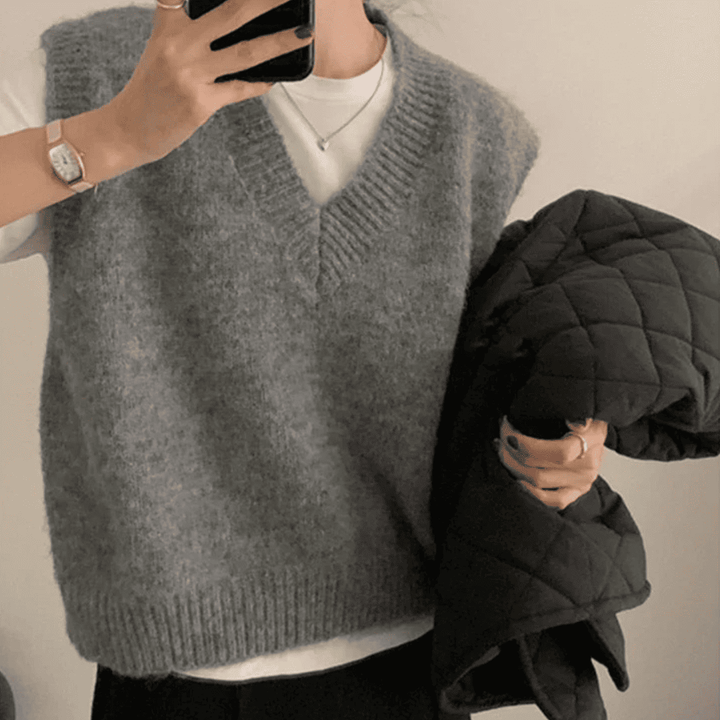 Levoire | Short Taille Haute Décontracté Gris