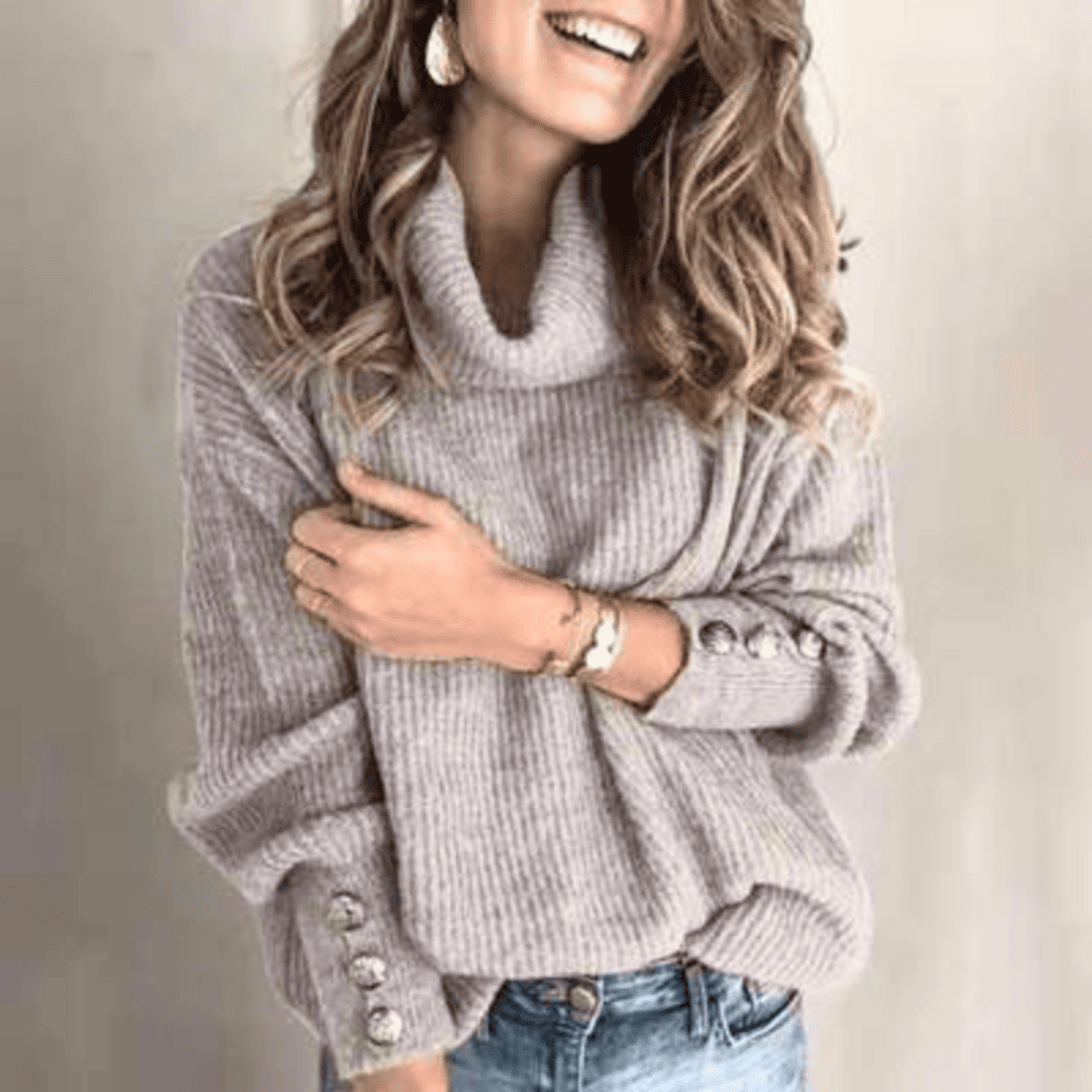 Levoire | Doux Élégant Gilet Femme Gris