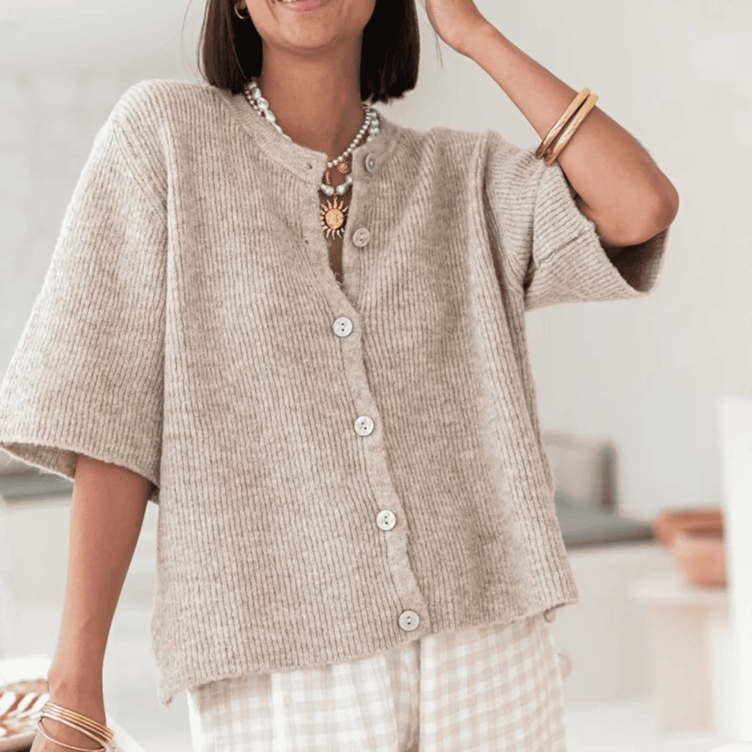 Levoire | Gilet Pastel Pour Femmes Vert olive