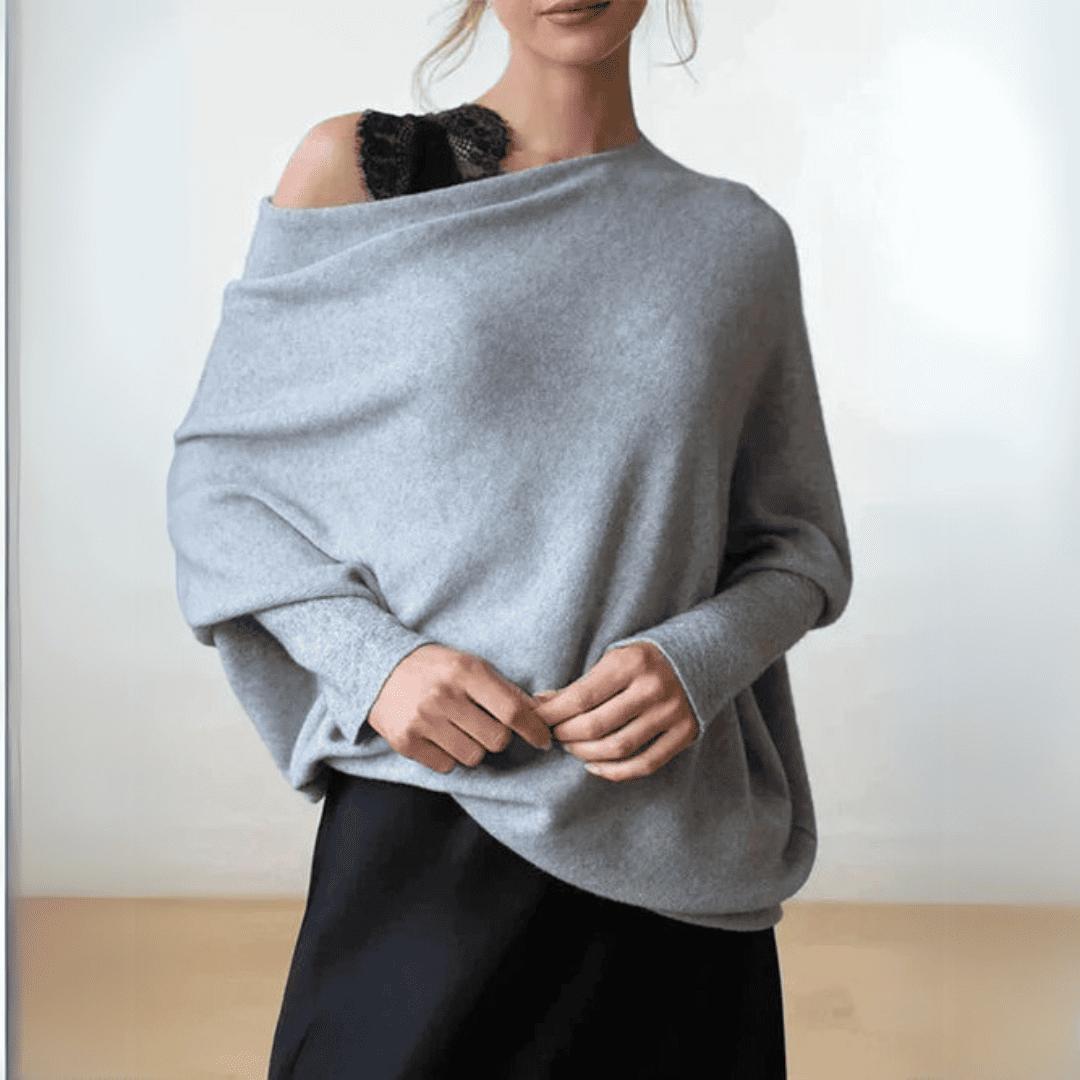 Levoire | Top Femme À Une Épaule Gris