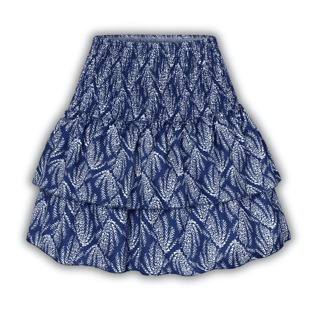Levoire | Midi Wanessa Lotus Flower Bleu marine
