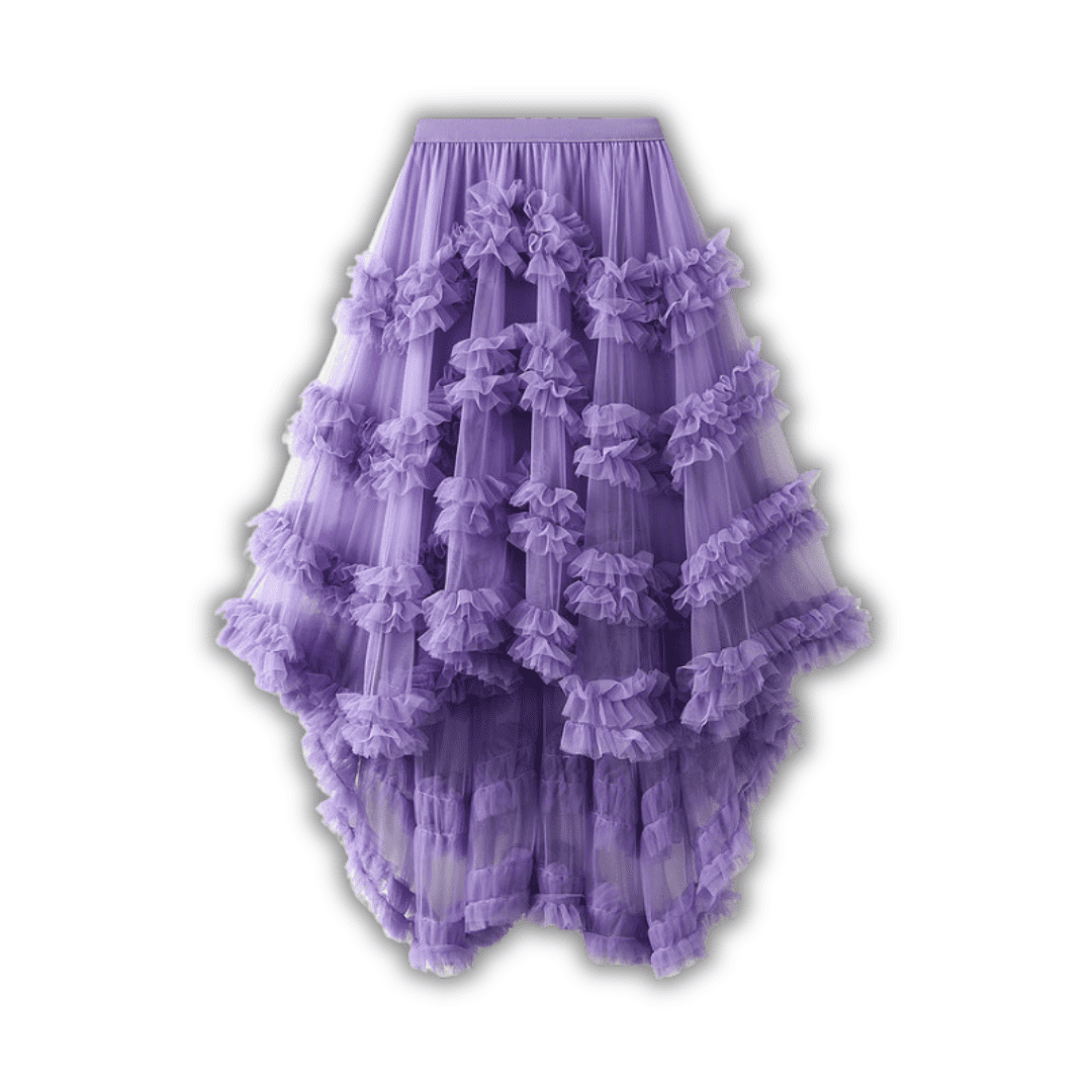 Levoire | Bajka Midi Jupe Violet Une taille