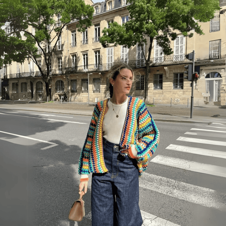 Levoire | Gilet Multicolore Pour Femmes L