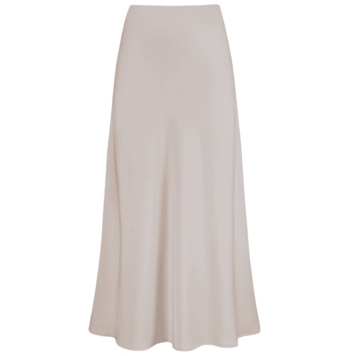 Levoire | Midi Dress En Soie Pour Femmes Gilda Blanc