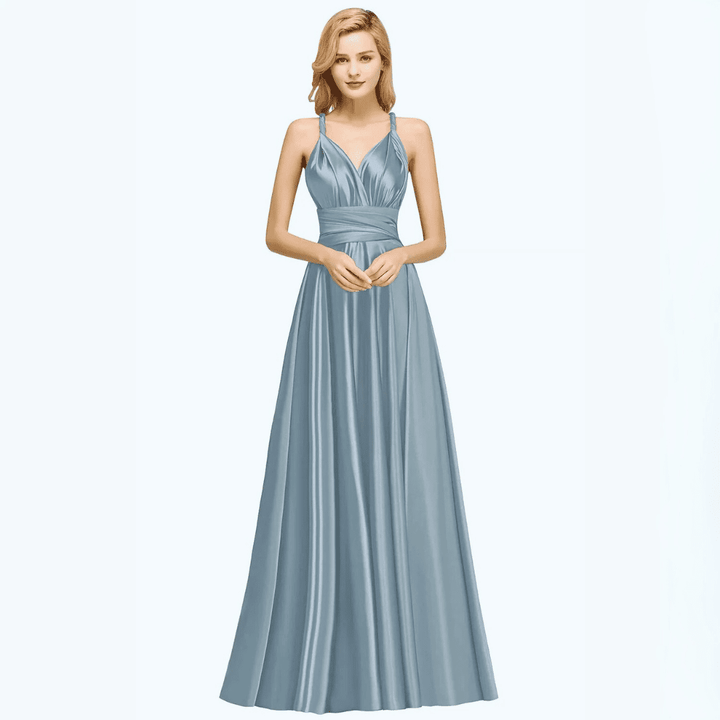Levoire | Robe En Soie De Lait Pour Les Mariages Douce bleue