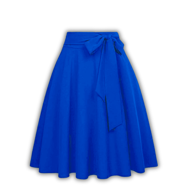 Levoire | Żanetta Midi Jupe Tendance Bleu