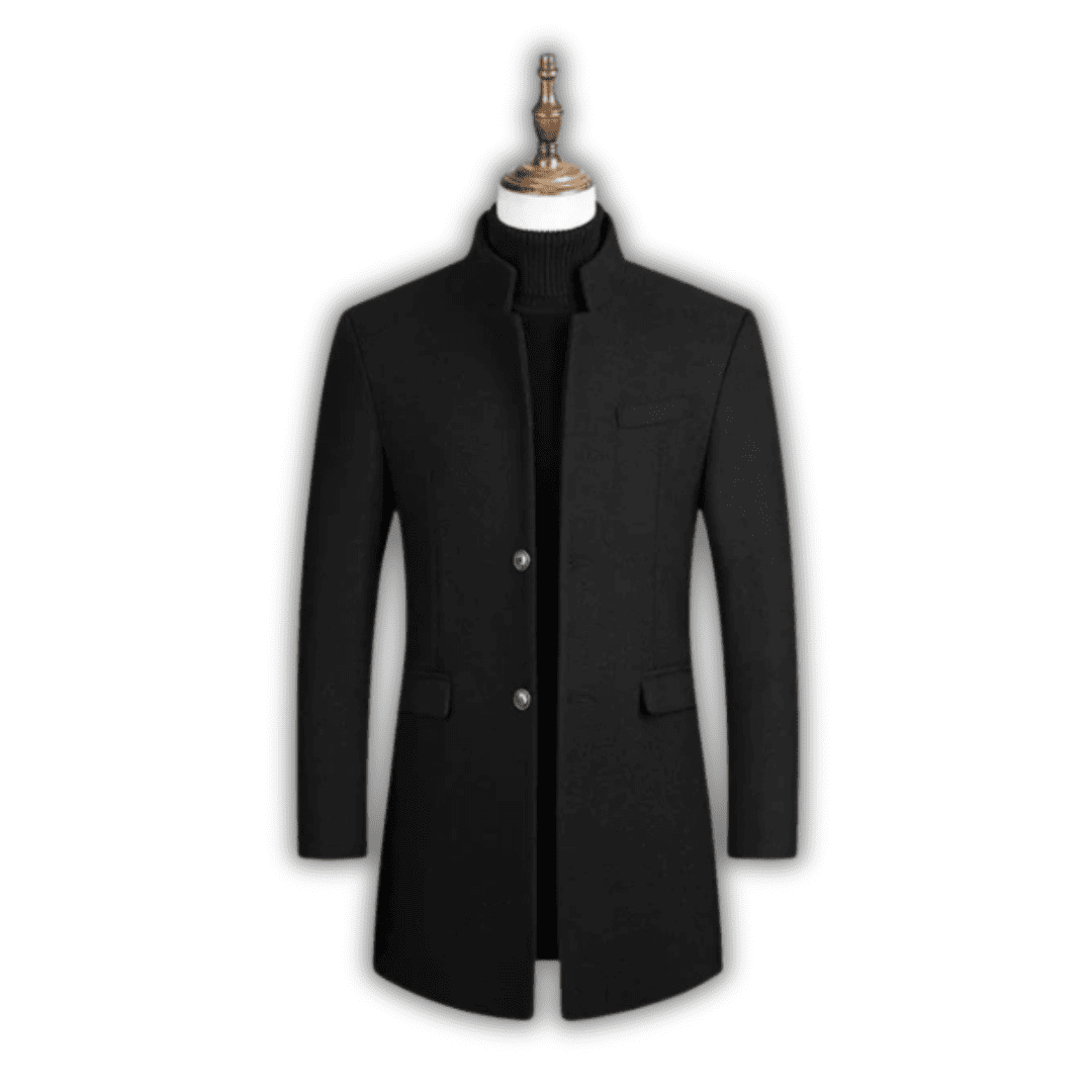Levoire | Manteau Plus Long Noir