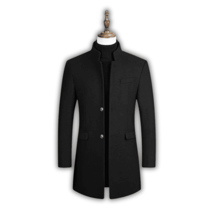 Levoire | Manteau Plus Long Noir
