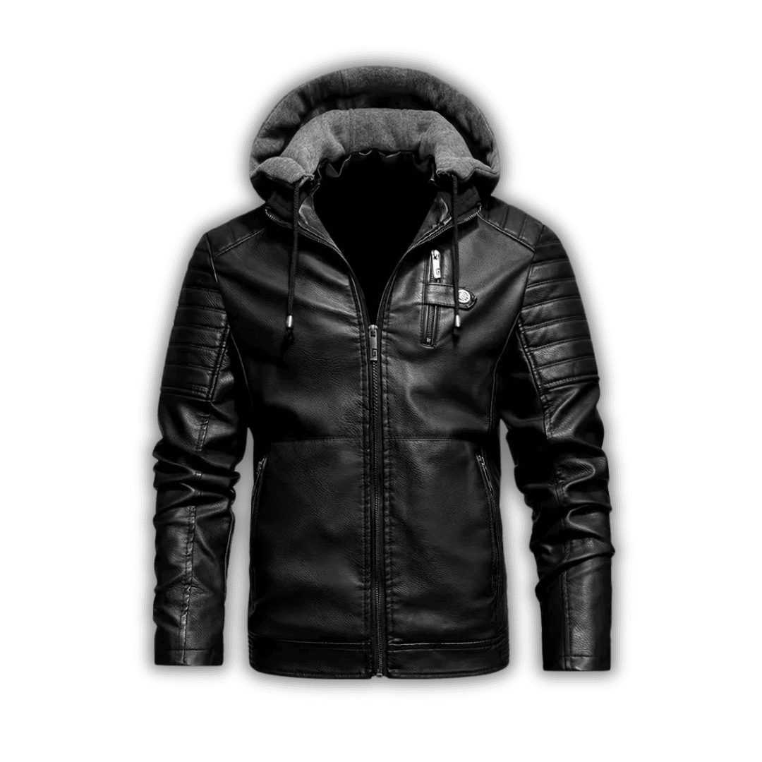 Levoire | Veste En Cuir Intemporelle Pour Un Style Audacieux Noir
