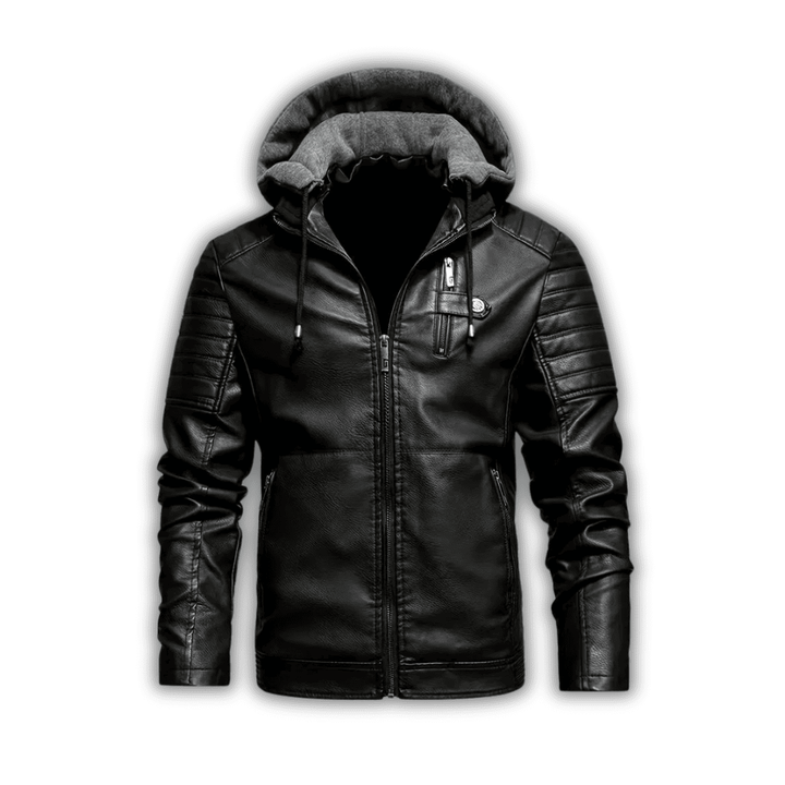 Levoire | Veste En Cuir Intemporelle Pour Un Style Audacieux Noir
