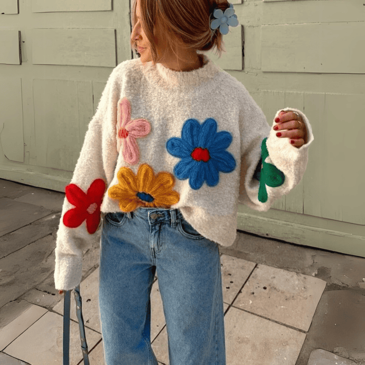 Levoire | Élégant Gilet Robe À Fleurs