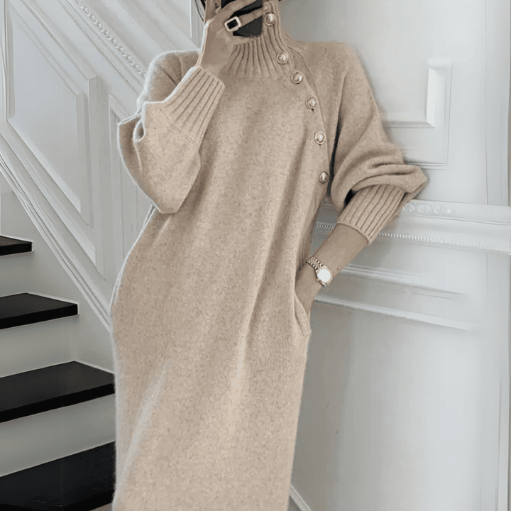 Levoire | Pull Long Col Roulé Viviana Pour Femmes