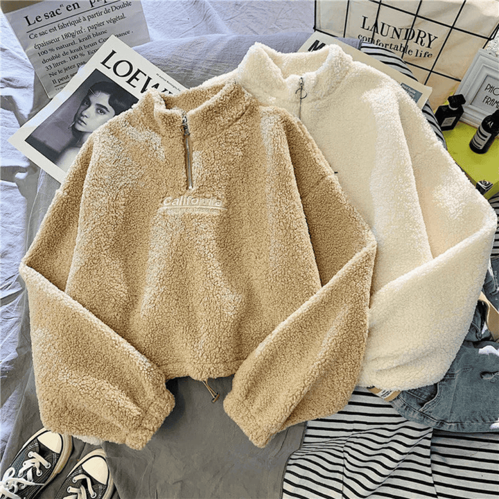 Levoire | Gilet Femme Avec Fermeture Éclair Vert olive