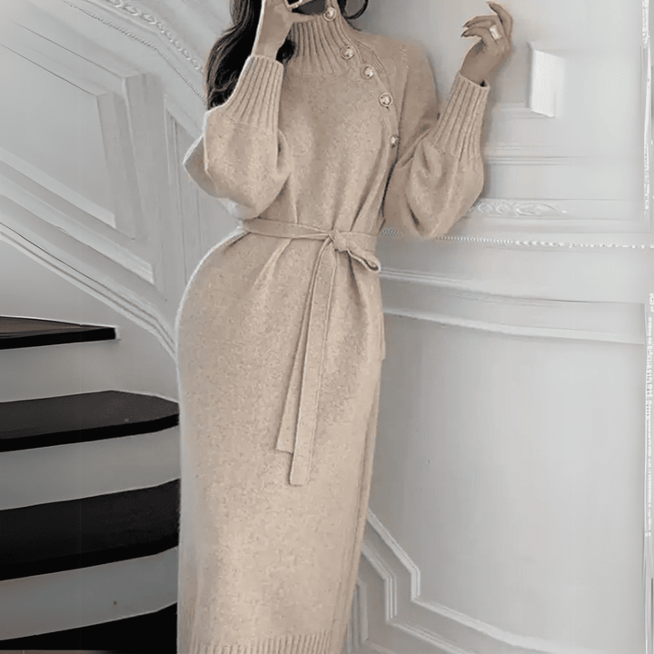 Levoire | Pull Long Col Roulé Viviana Pour Femmes