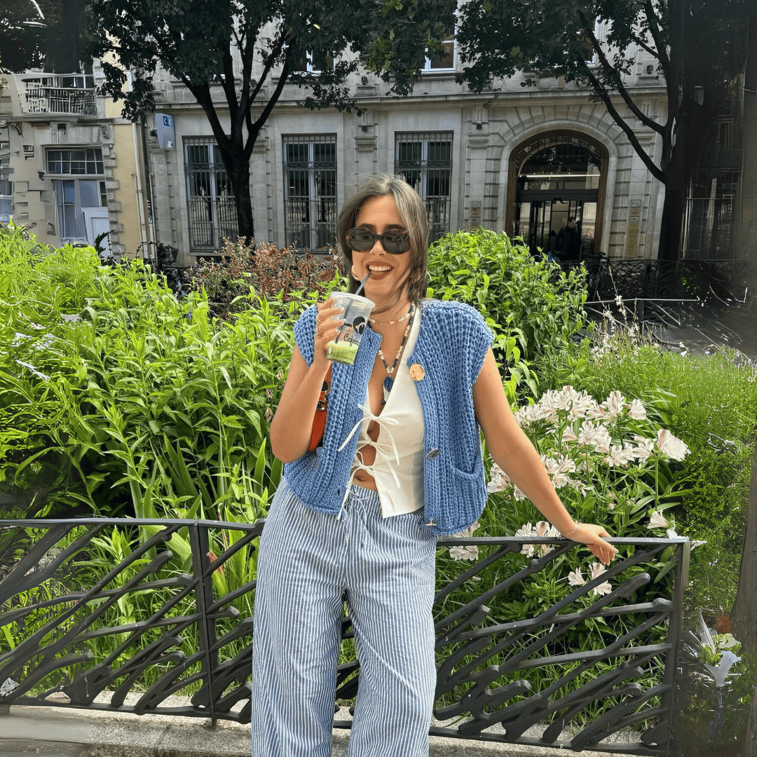 Levoire | Łucja Élégante Gilet En Tricot Pour Femmes