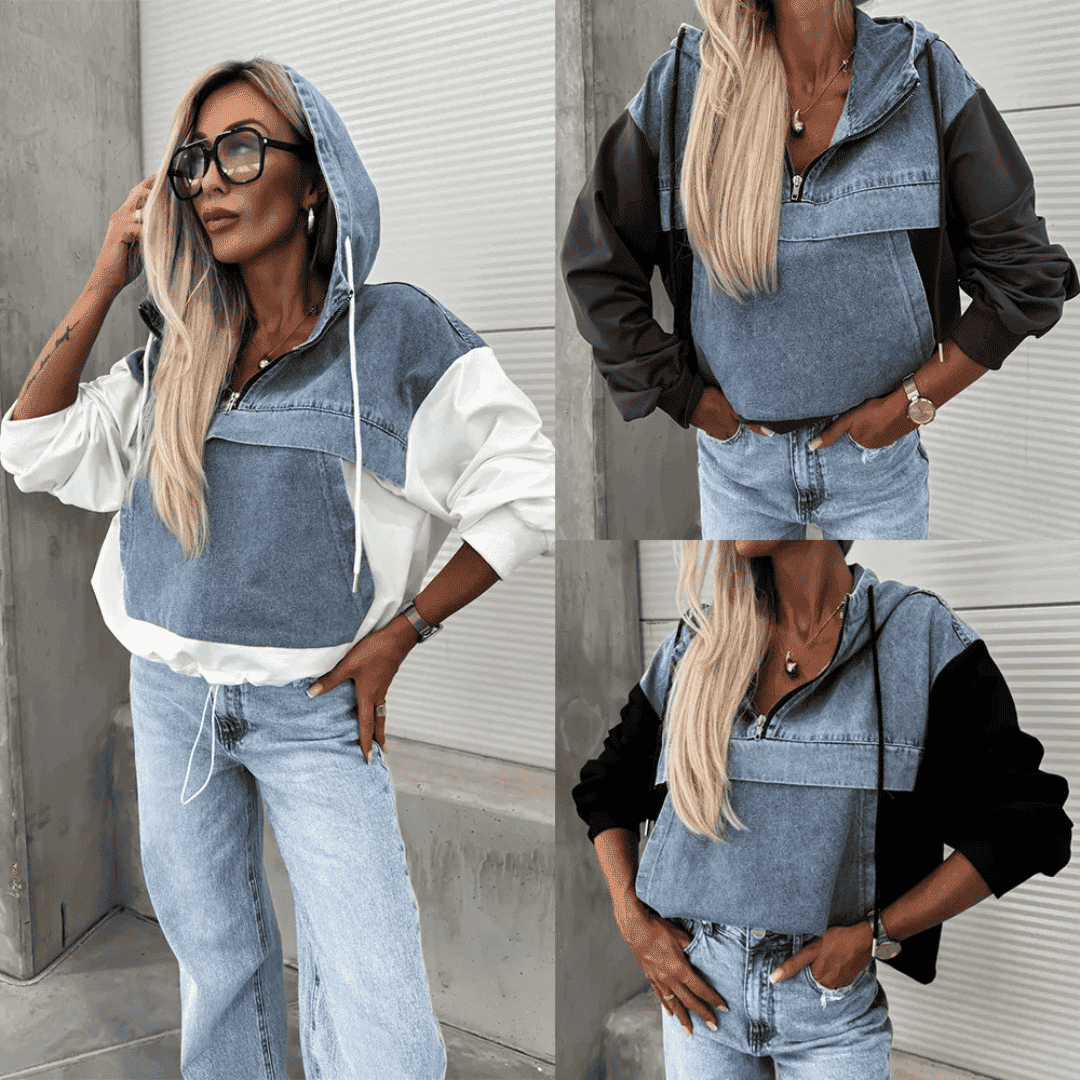 Levoire | Jean Femme Poche À Capuche Kalista