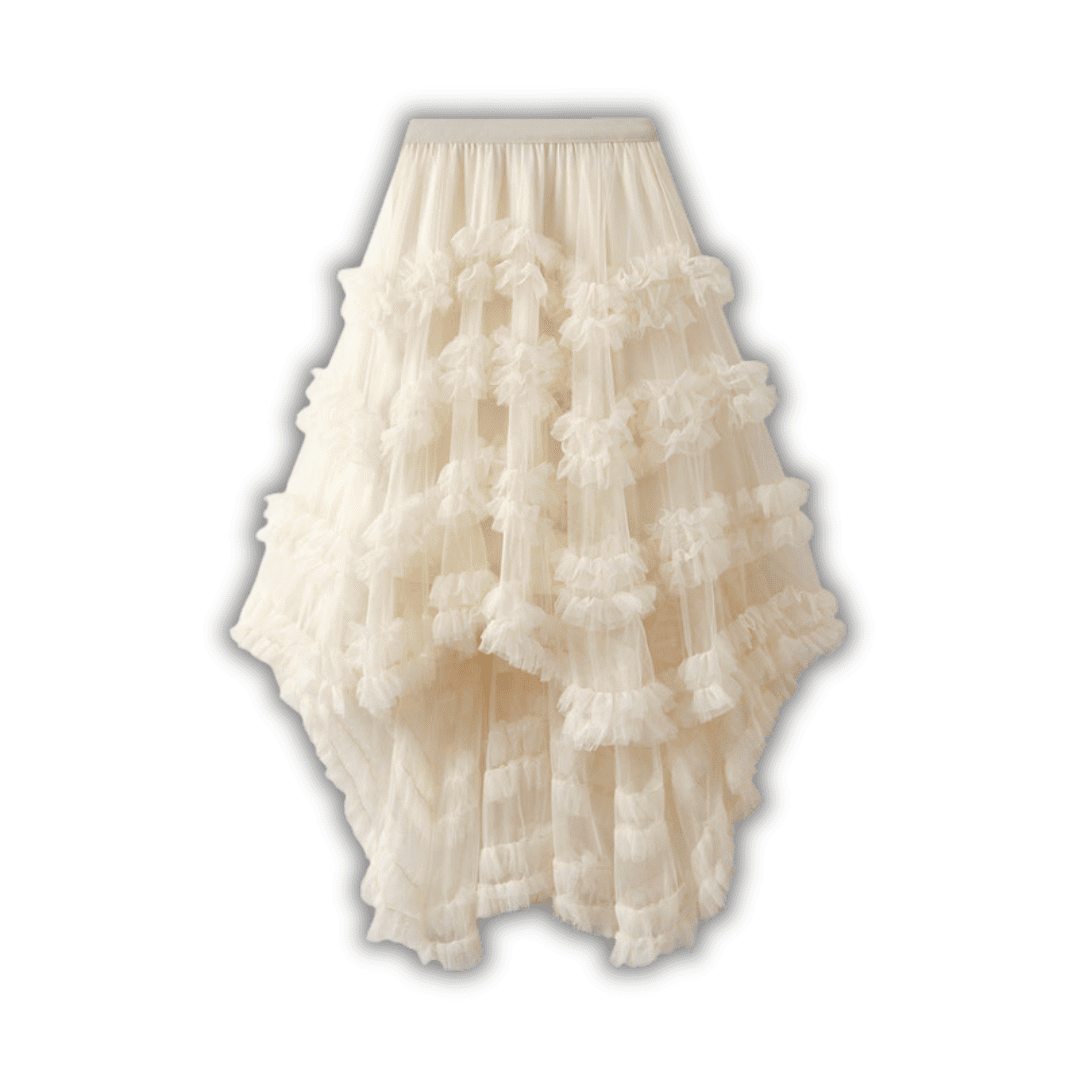 Levoire | Bajka Midi Jupe Beige Une taille