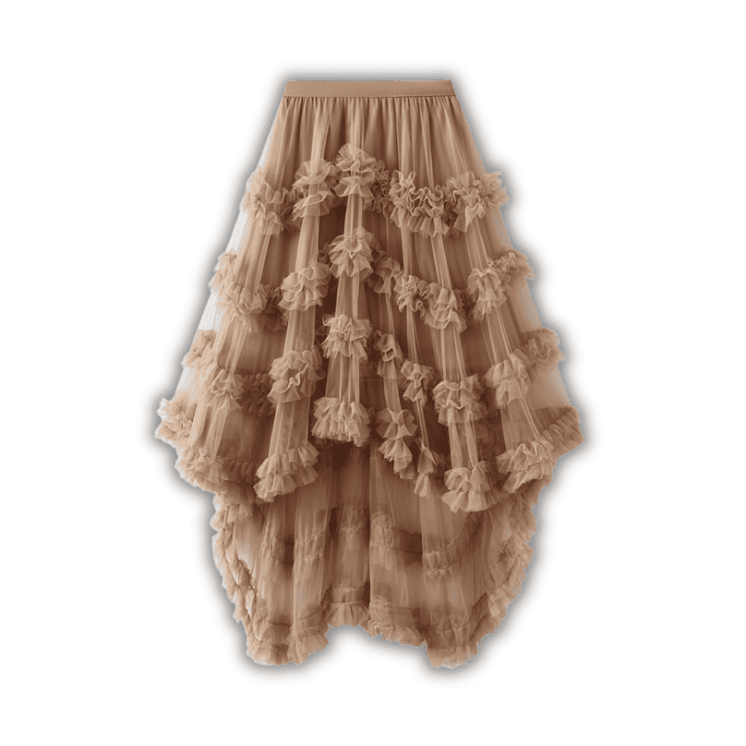 Levoire | Bajka Midi Jupe Braun Une taille