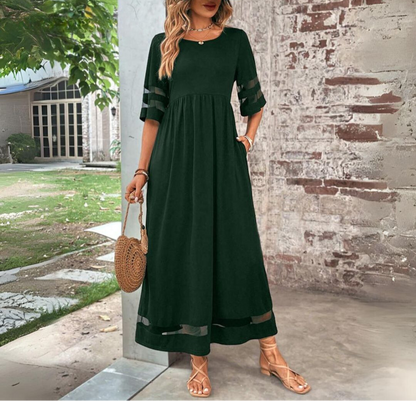 Levoire | Élégance Intemporelle Robe Maxi Vert