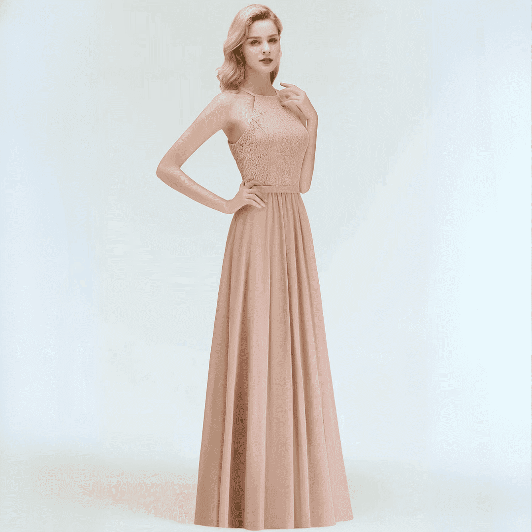 Levoire | Robe Longue En Chiffon Pour Les Mariages