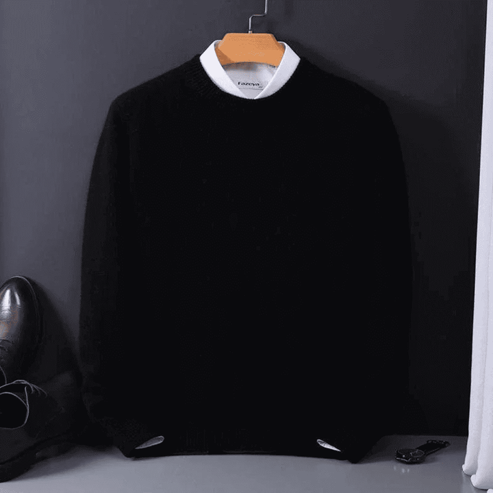 Levoire | Gilet En Laine Pour Homme Noir