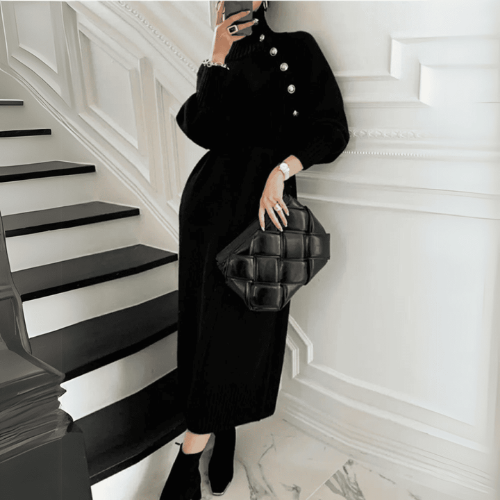 Levoire | Pull Long Col Roulé Viviana Pour Femmes