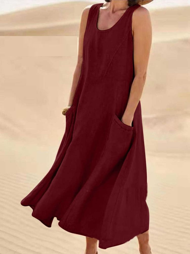 Levoire | Robe confortable avec couverture abdominale Rot