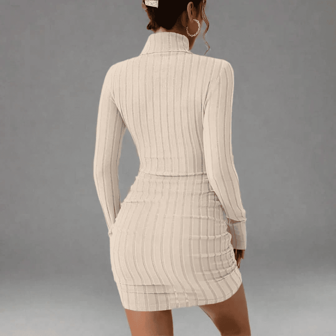 Levoire | Robe Avec Col Montant