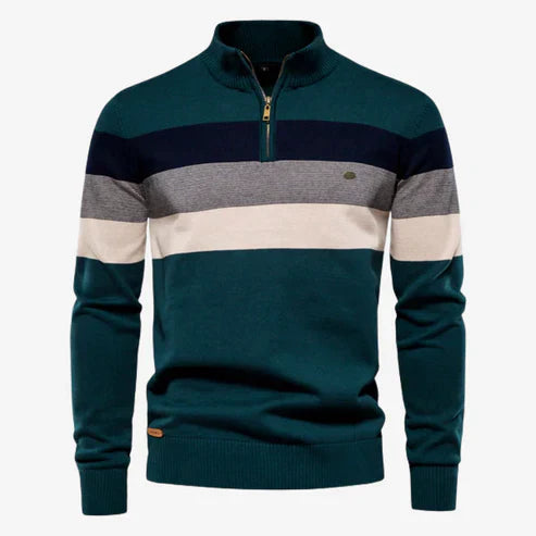 Levoire | veste rétro rayée Vert