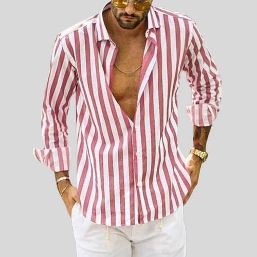 Levoire | Chemise Homme Rayée Élégante