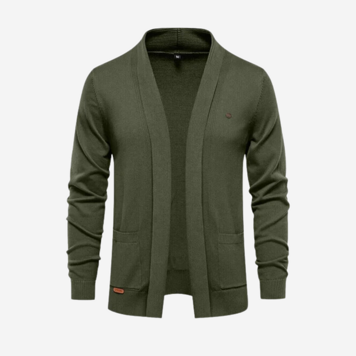 Levoire | Veste Mi-Saison Coton Vert foncé