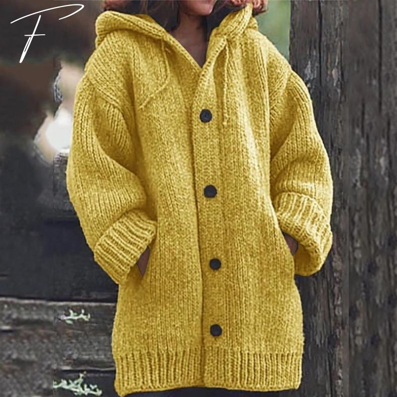 Levoire | Grand gilet tricoté Jaune