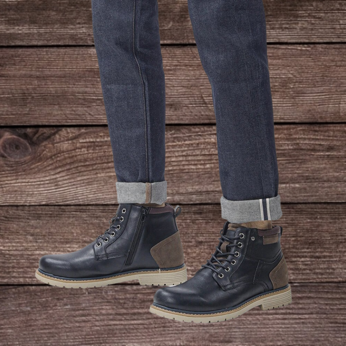 Levoire | Bottes de randonnée élégantes Noir