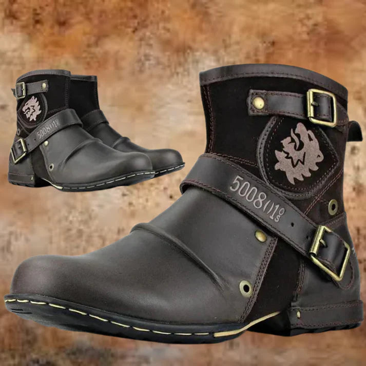 Levoire | Bottes Pour Hommes Vintage Stylées Café