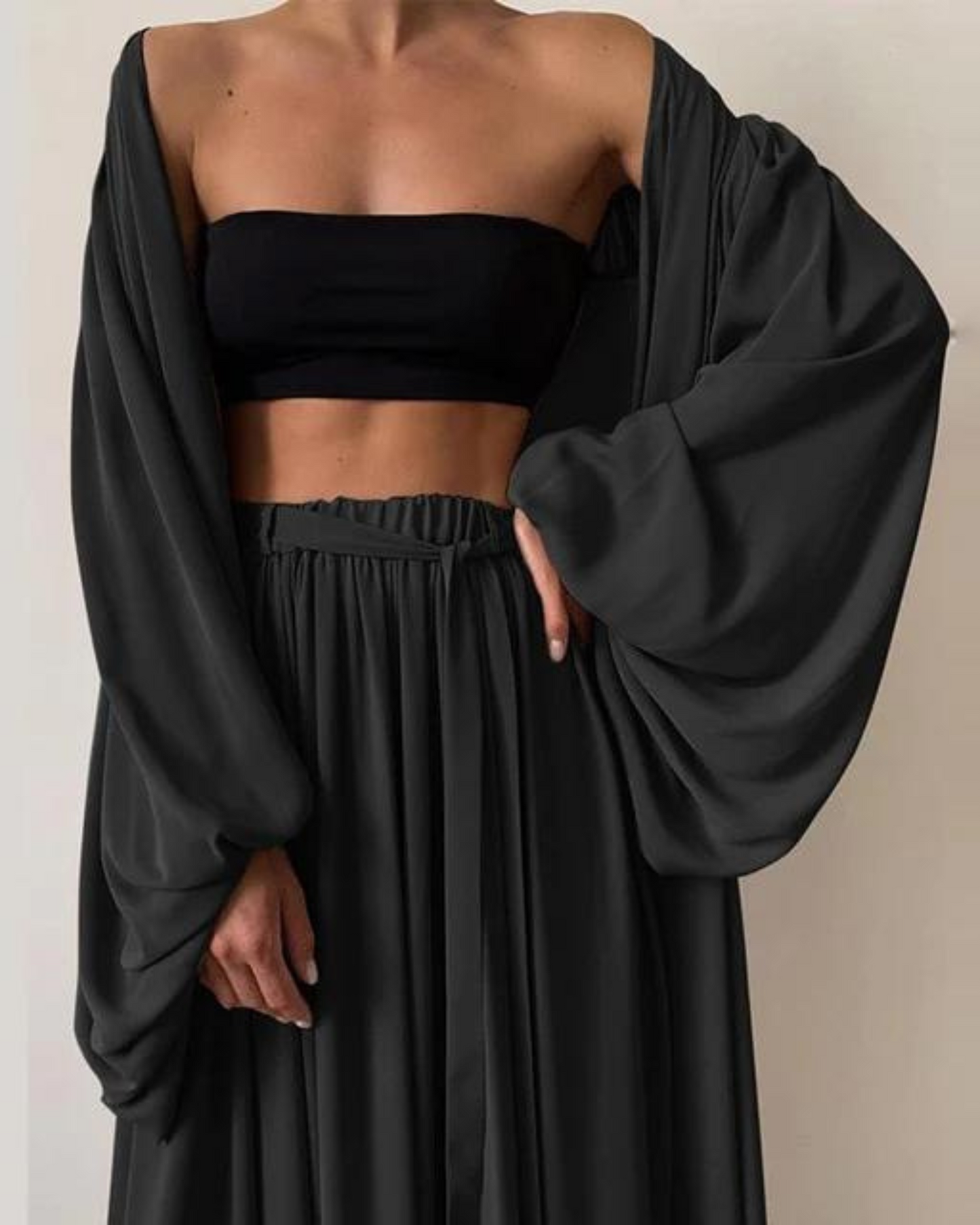 Levoire | Kesäinen Kolmen Osan Sarja Musta