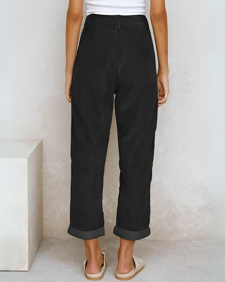 Levoire | Pantalon en velours côtelé confortable