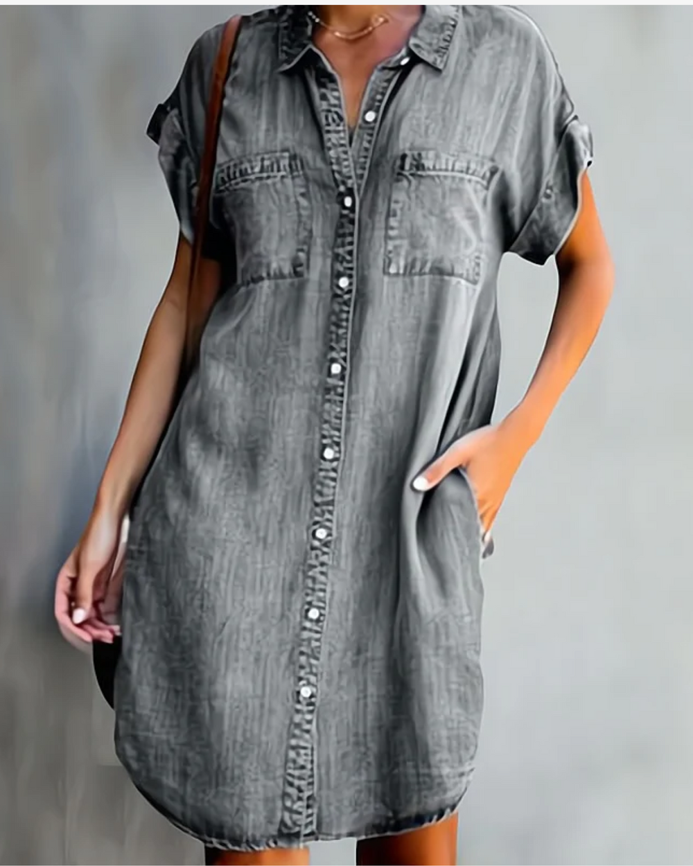 Levoire | Denim Mekko Harmaa