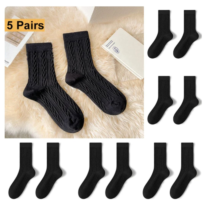 Levoire | Chaussettes Trachten Confortables Noir