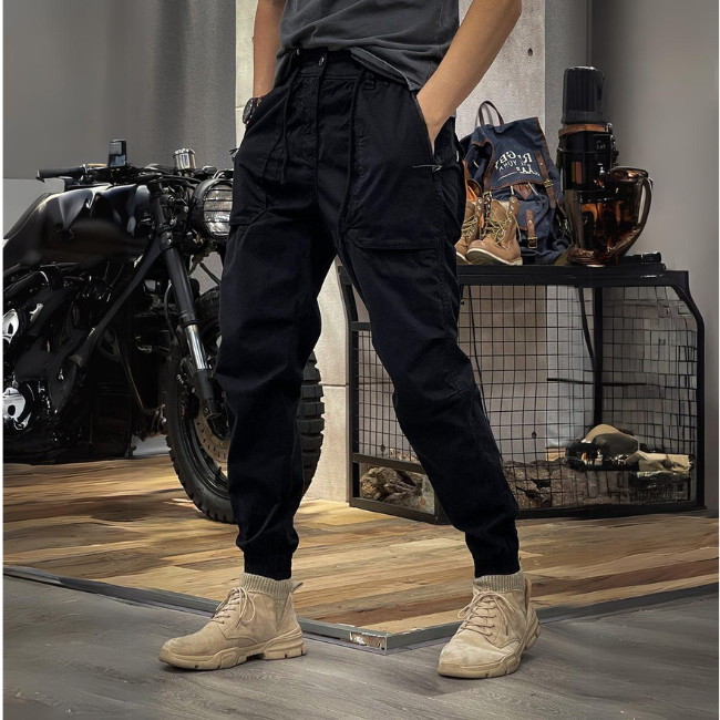 Levoire | Pantalon Cargo Élastique