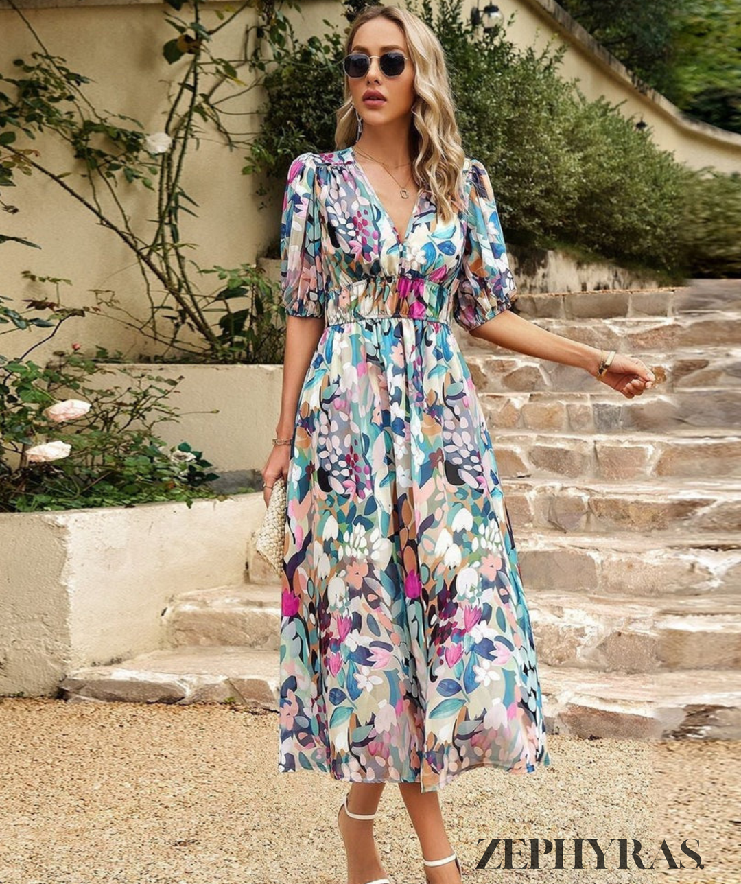 Levoire | Robe D'Été Bohème Pour Femmes Coloré