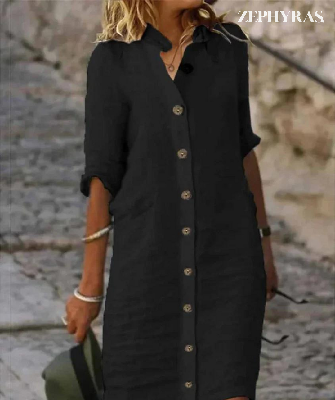 Levoire | Robe Napituskliini D'Été Noir