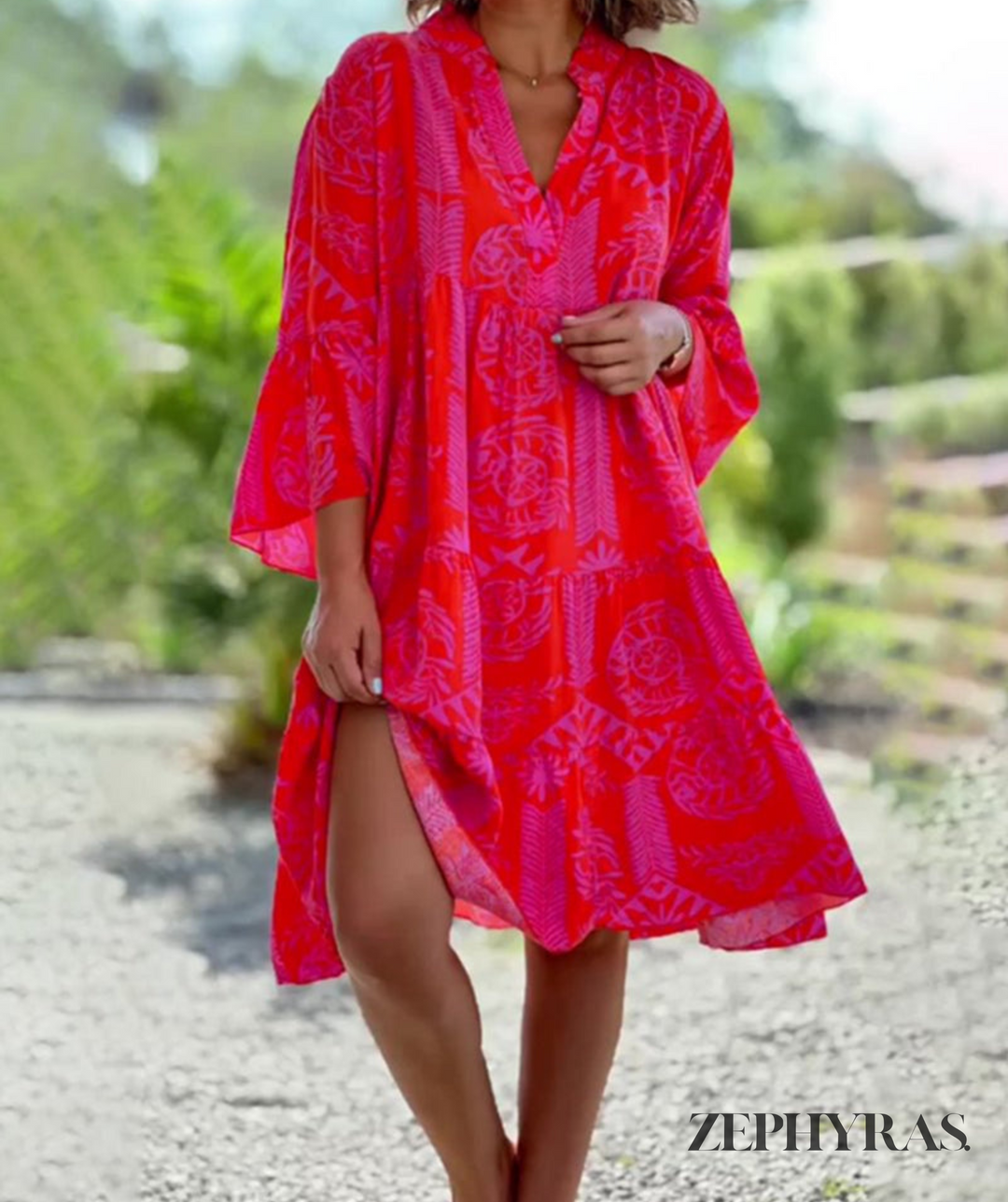 Levoire | Robe Maxi Boho À Imprimé Floral