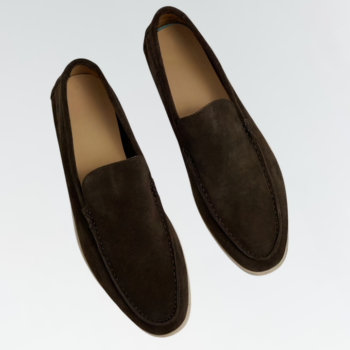 Levoire | Chaussures Loafers Pour Hommes Cuir Récolte De Vin