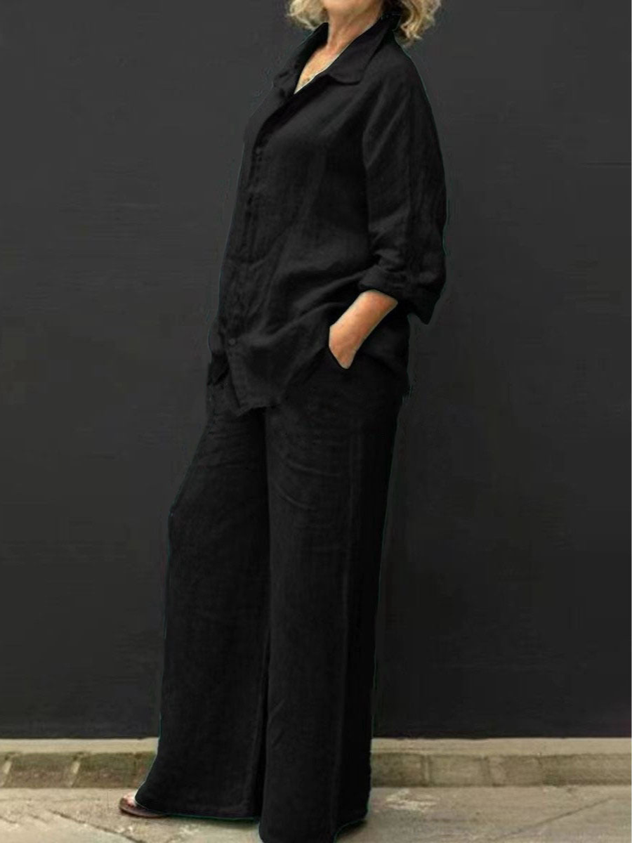 Levoire | Vêtements En Coton Et Lin Pour Femmes Noir