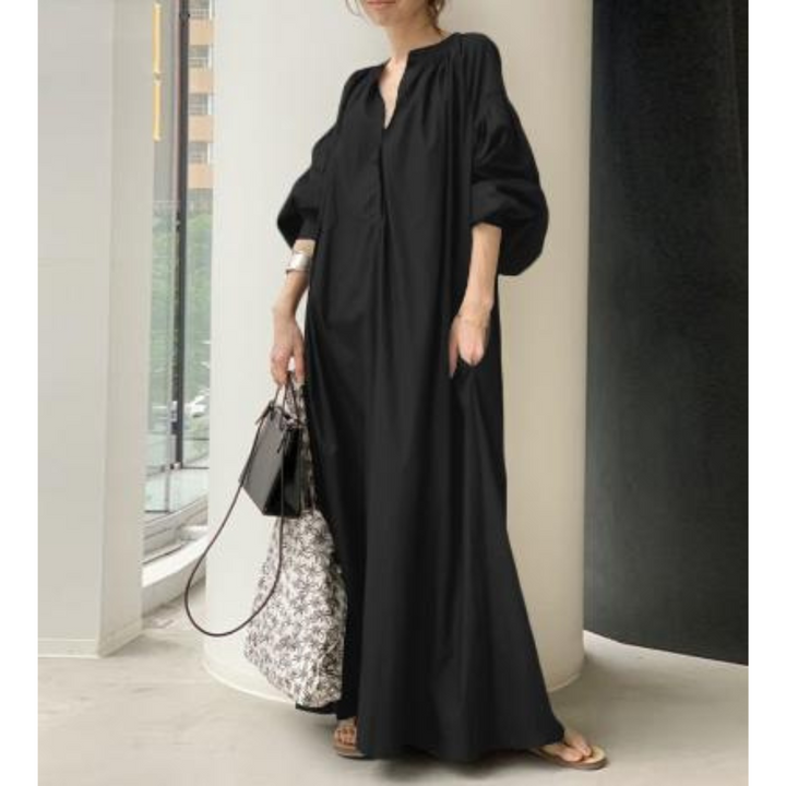 Levoire | Robe Longue Tendance Pour Femme Noir