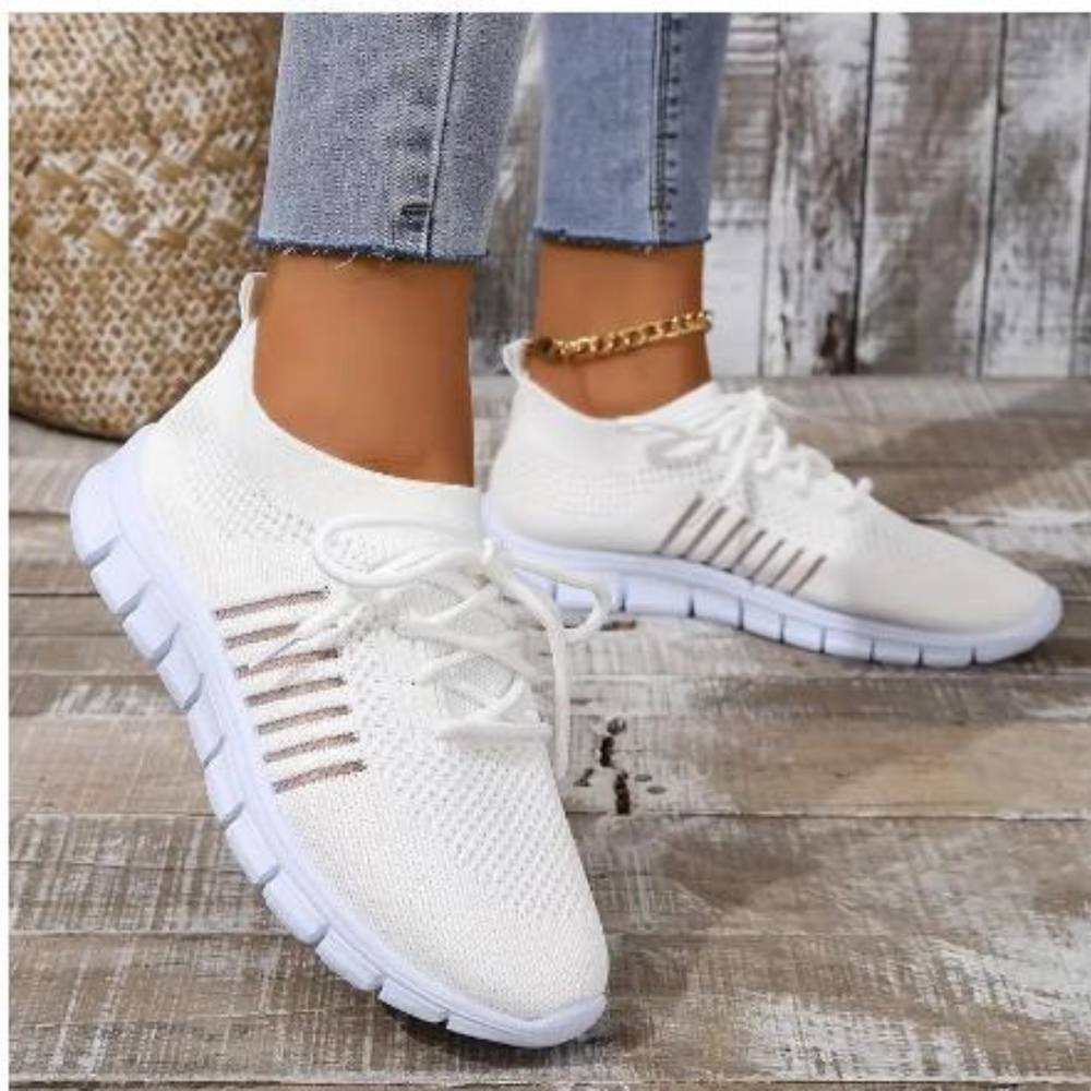 Levoire | Chaussures Souples Pour Femmes Blanc