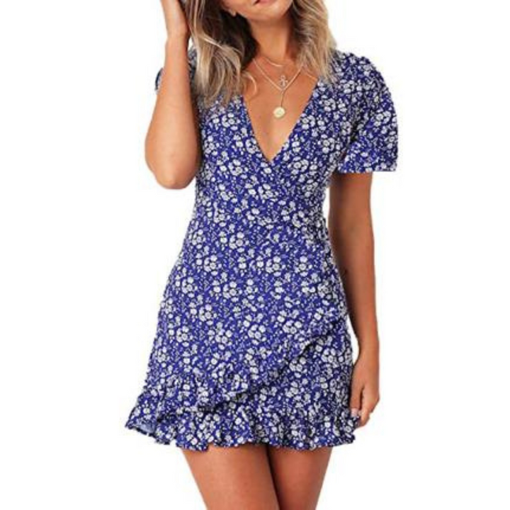 Levoire | Mini robe imprimée pour femmes Lila