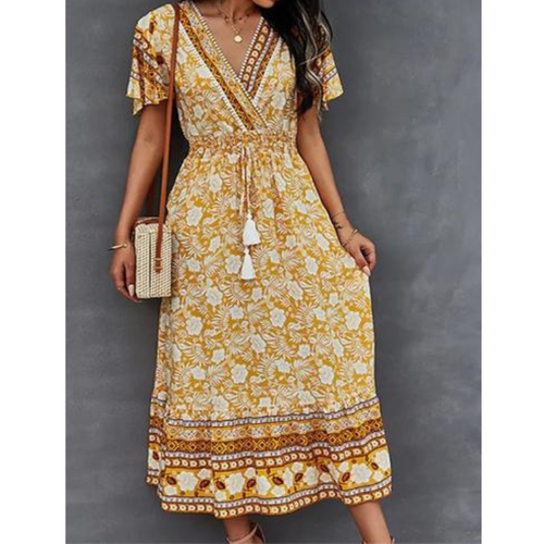 Levoire | Bohème été Maxi robe femme